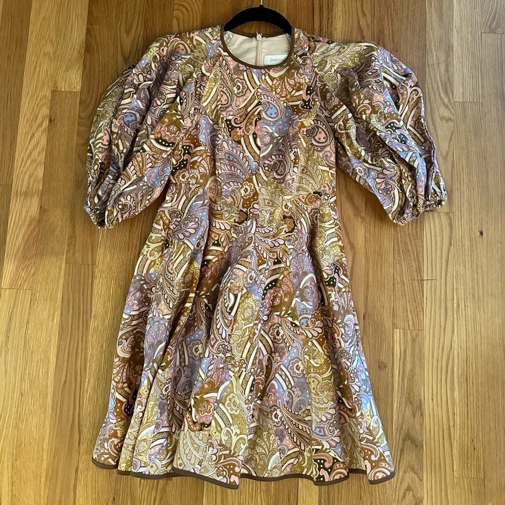 Zimmermann Linen Mini Dress